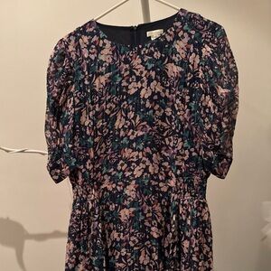 Shoshanna Navy Floral Dress